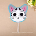 Custom Designs Mini PP Hand Fans for Kids